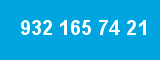 932 165 74 21 932 165 74 21